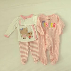 3 month pajamas